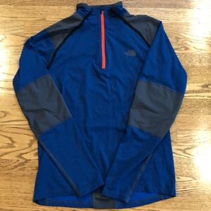 North Face Athletic 1/4 Zip Pull Over